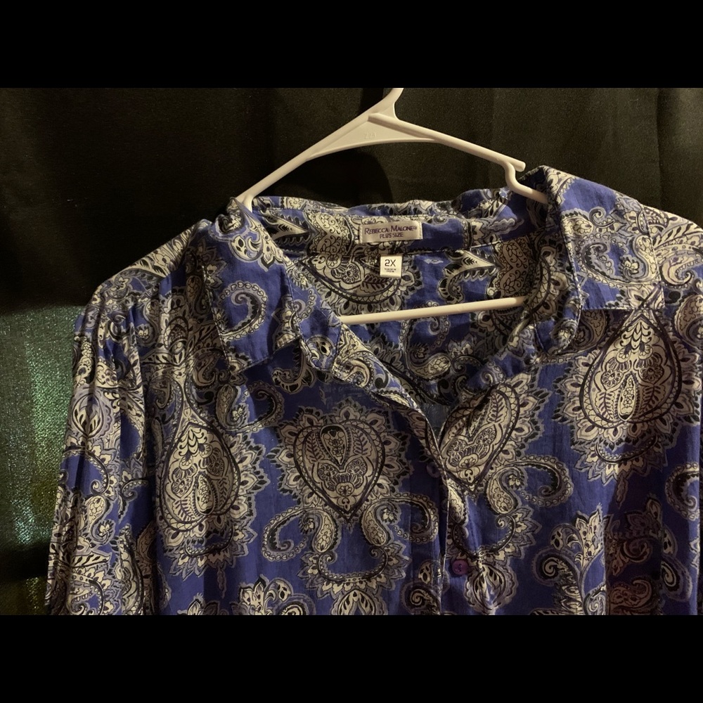 Rebecca Malone Button Down shirt